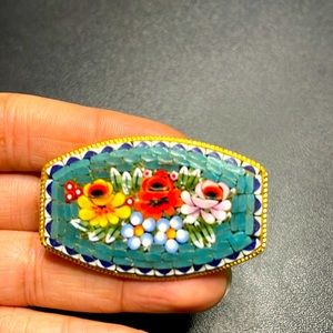 Art. deco 1930’s mosaic Brooch